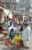 Varanasi - the old city is a cramped labyrinth crowded by pilgrims and street sellers 